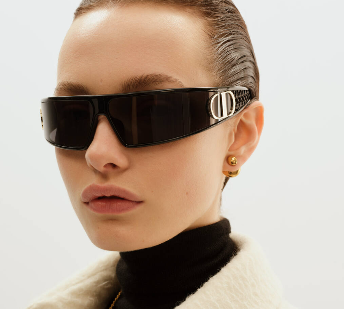 小物 Dior DIORLY Rhinestone Sunglasses Dior - Sunglasses - CatStyleDior1S - Silver - Swarovski - Dior