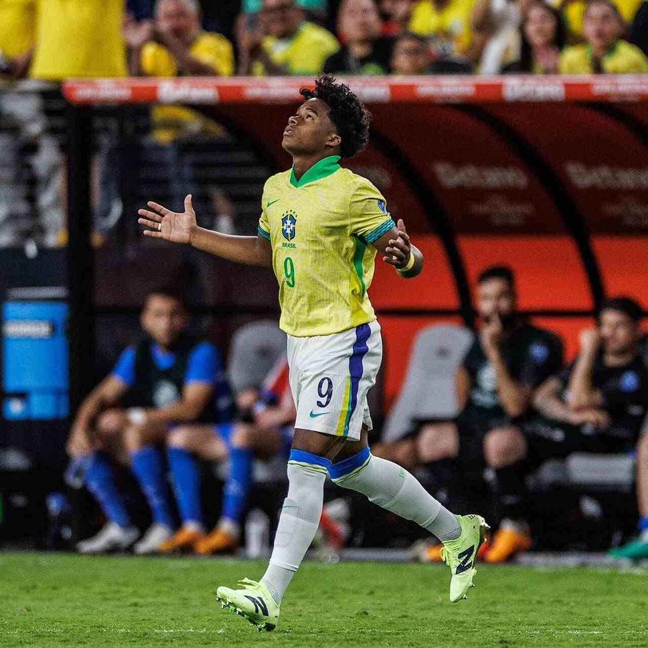 Endrick, o camisa 9 da Seleção Brasileira