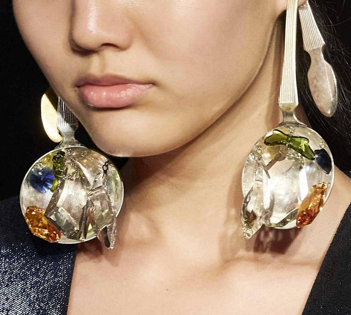 Hector Albertazzi em collab no desfile de Alexandre Herchcovitch