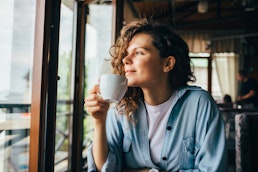 calm-woman-drinking-coffee
