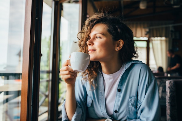 calm-woman-drinking-coffee