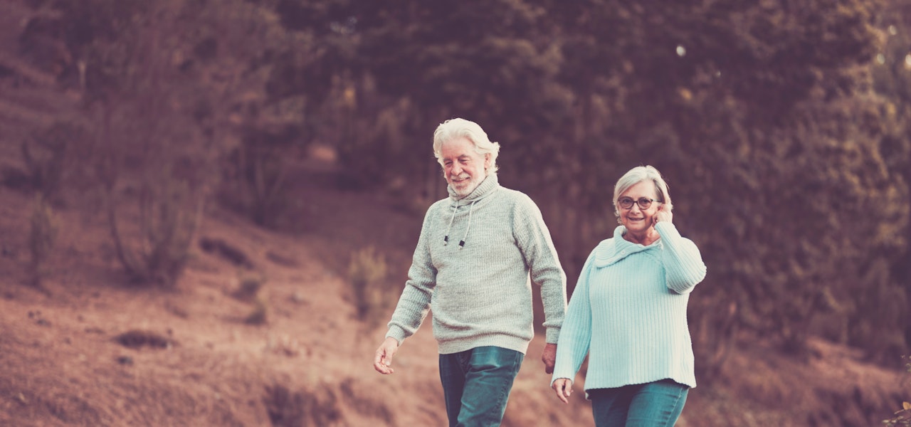 couple-take-a-stroll-in-the-woods