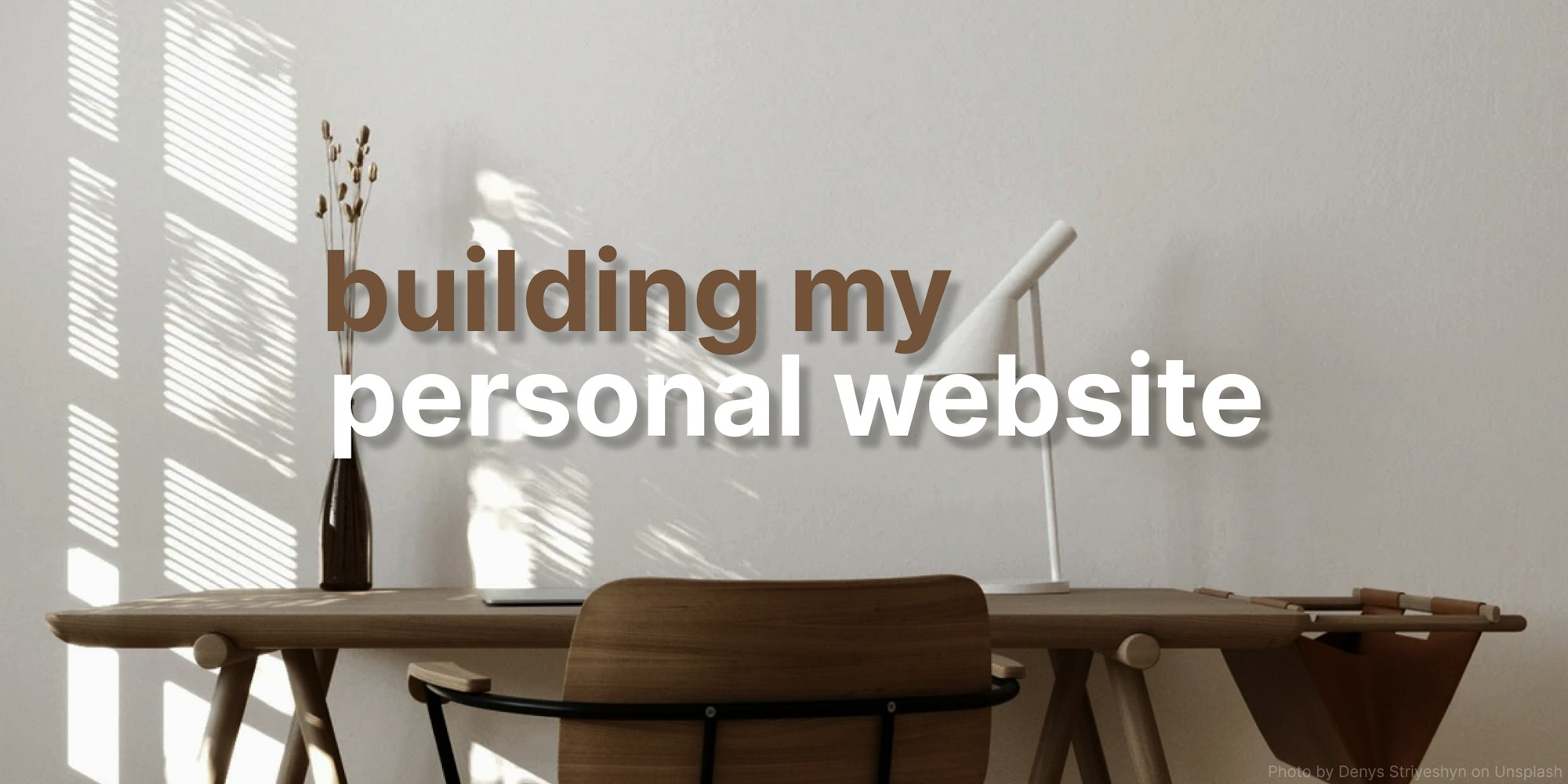Cover Image for How Do I Make My Personal Website