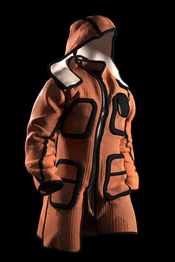 Byborre - Orange Coat