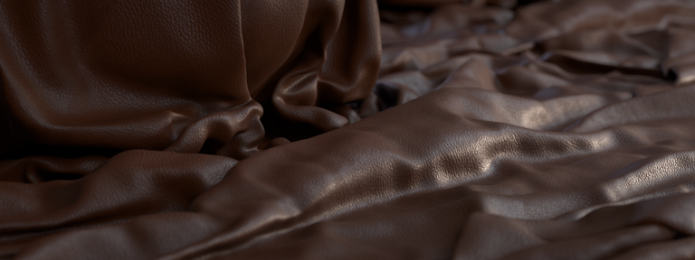 leather render