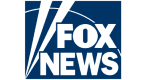 A square-shaped logo for Fox News, an American news channel. The logo is displayed on a dark blue background and features the text “FOX NEWS” in bold white letters.