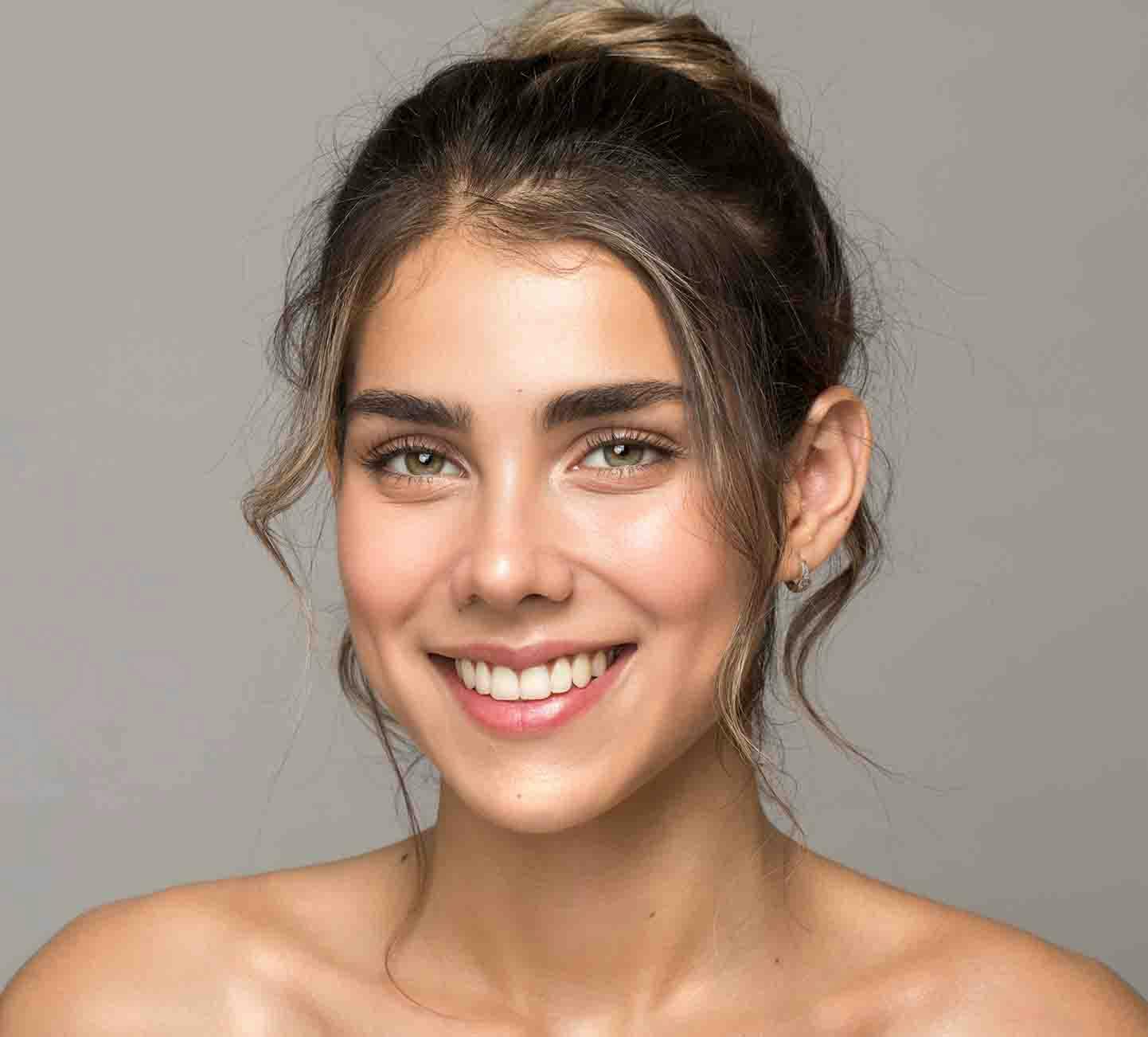 woman smiling