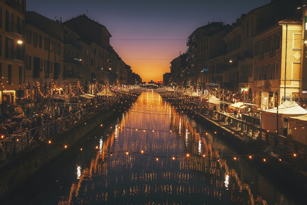Night in Milan