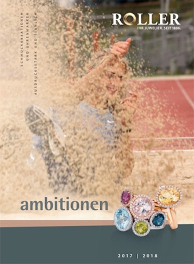 Ambitionen Katalog 2017-2018 Titelseite