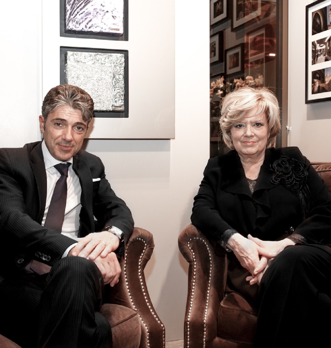 Annamaria Cammilli mit Sohn Riccardo Renai