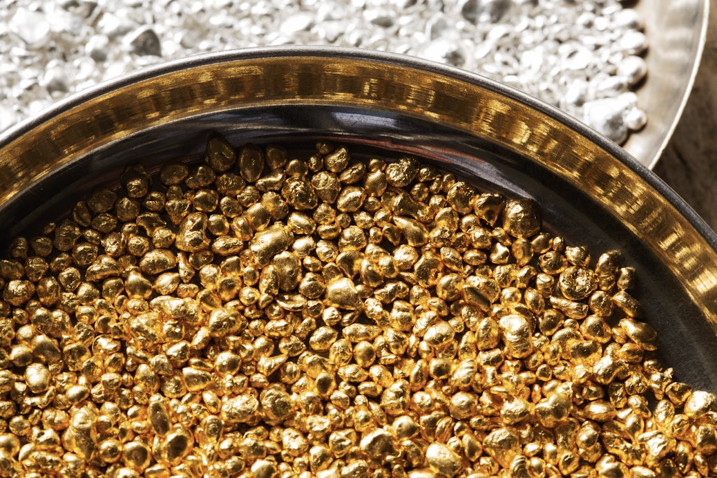 Gold Rohmaterial