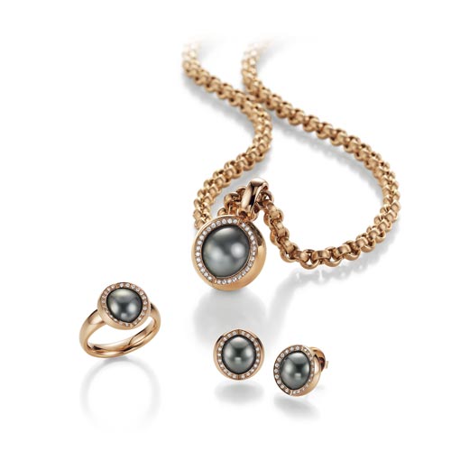 Jörg Heinz Collier, Ring und Ohrringe