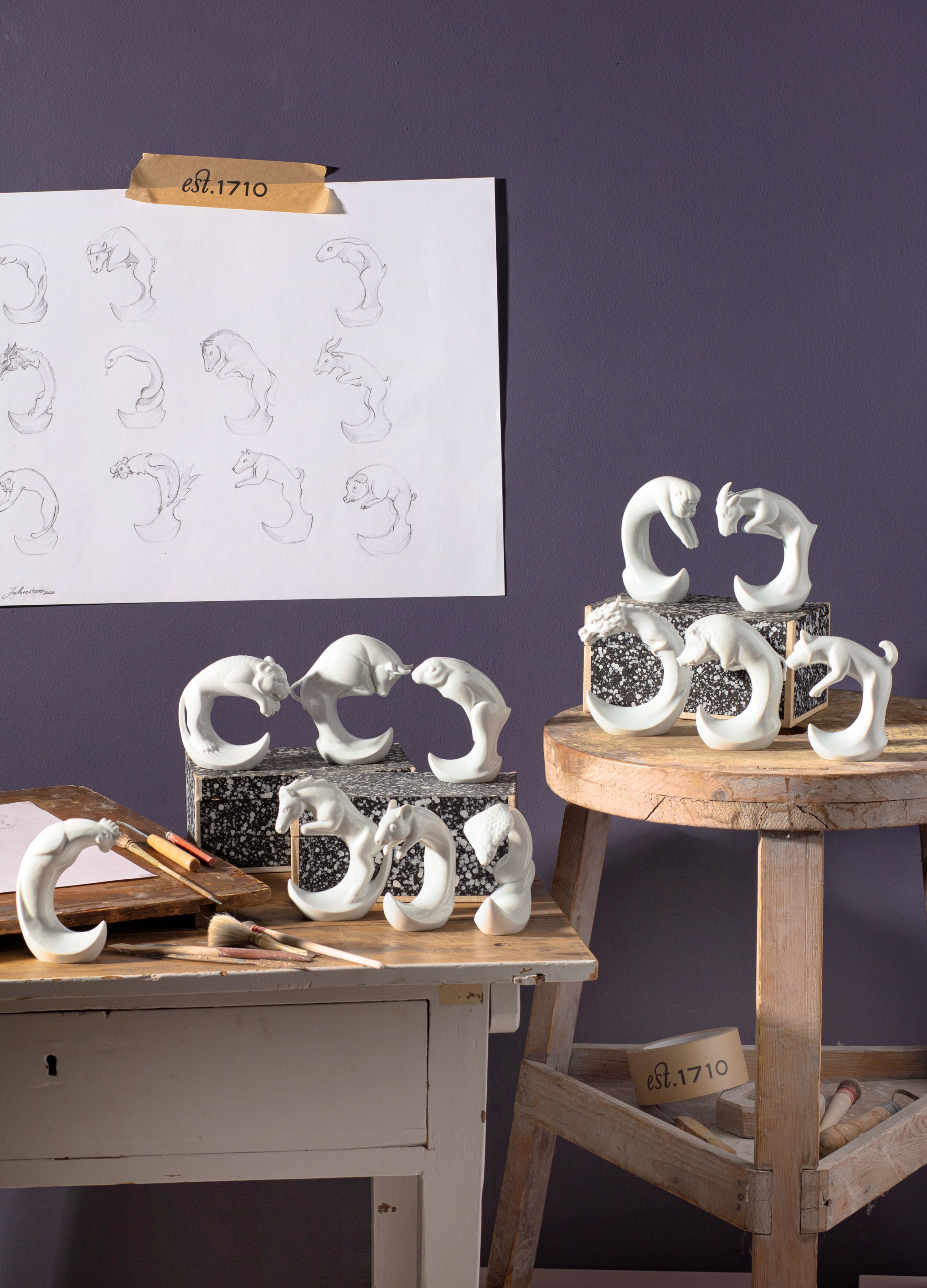 Meissen Chinesische Tierkreiszeichen