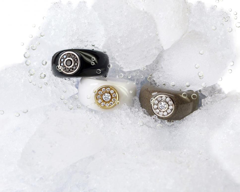 Serie Marbles Solitairblüte