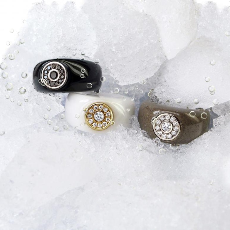 Serie Marbles Solitairblüte