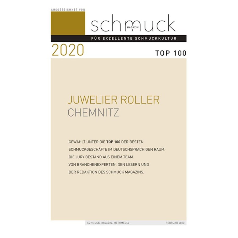 Schmuck Magazin Auszeichnung 2020