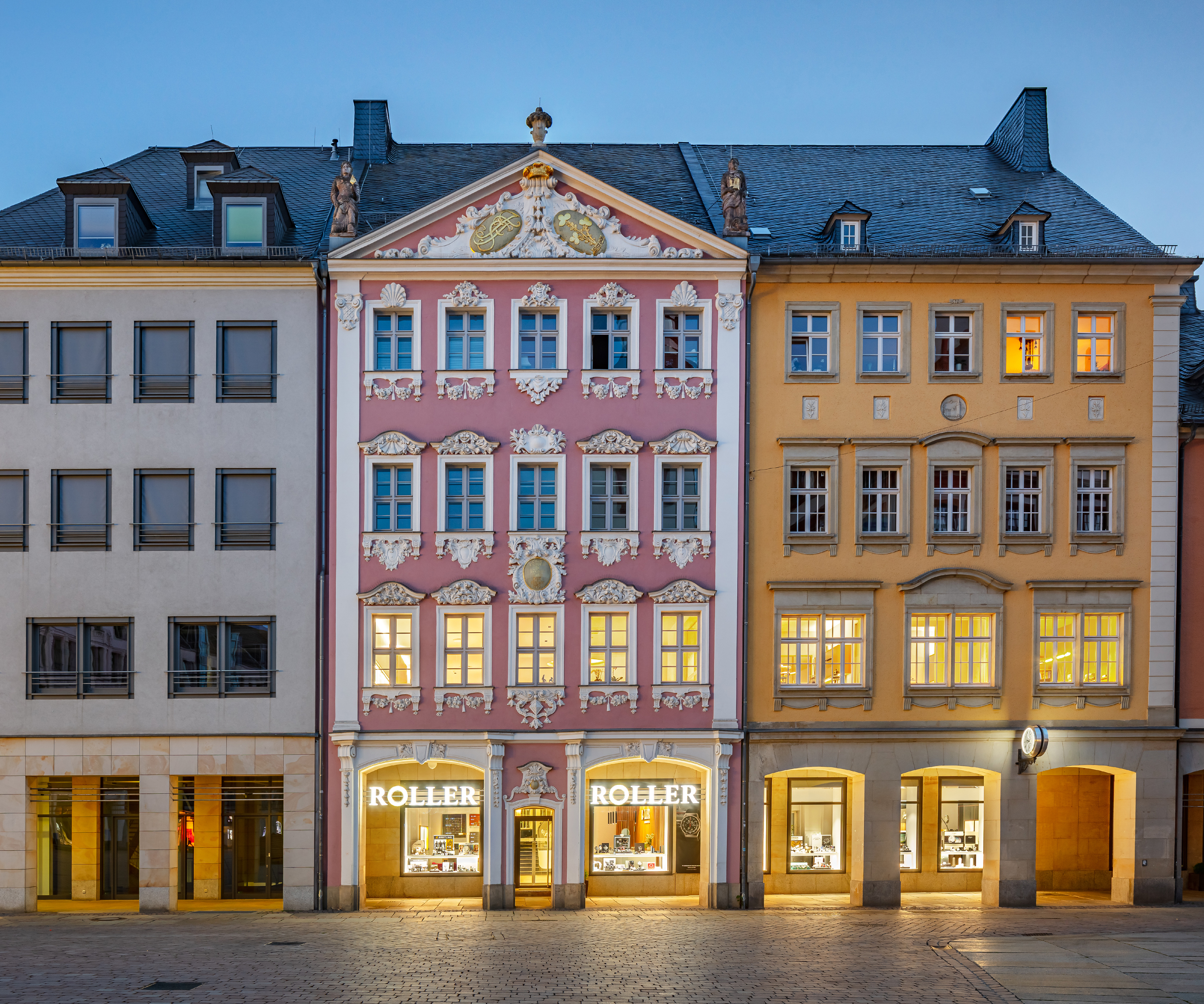 Geschäft Juwelier Roller, Markt 20-21