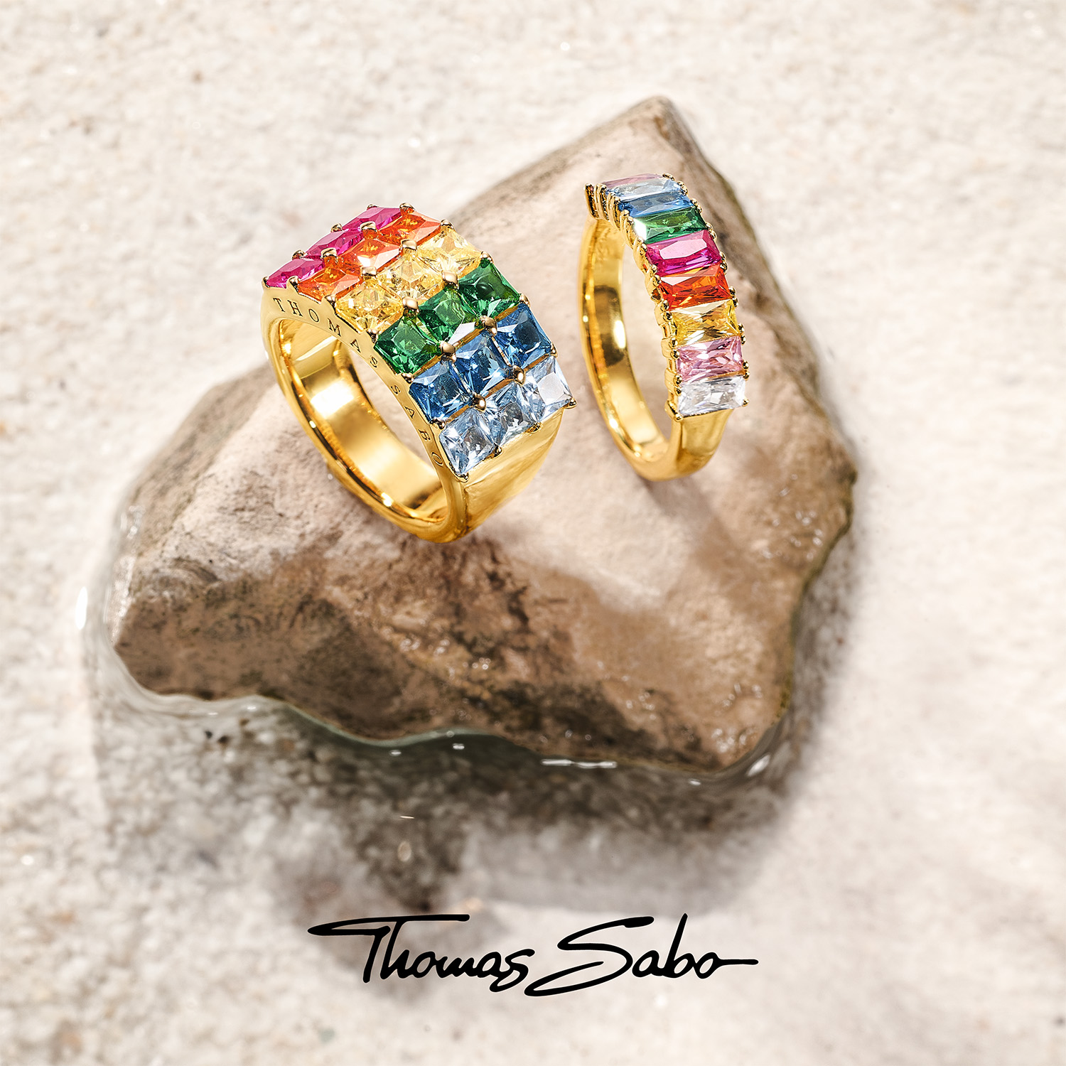 Ringe aus der Kollektion Rainbow Heritage