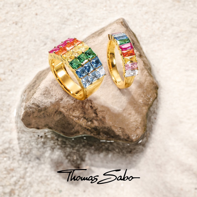 Ringe aus der Kollektion Rainbow Heritage
