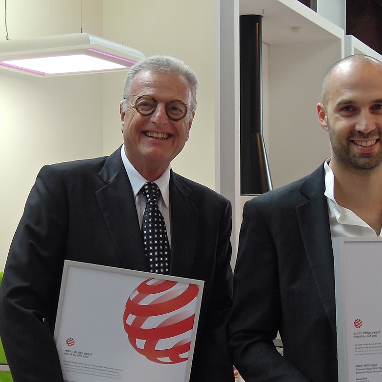 RedDot award "Best-of-Best" 2012 for SPARC MGS designed by Simon Husslein
