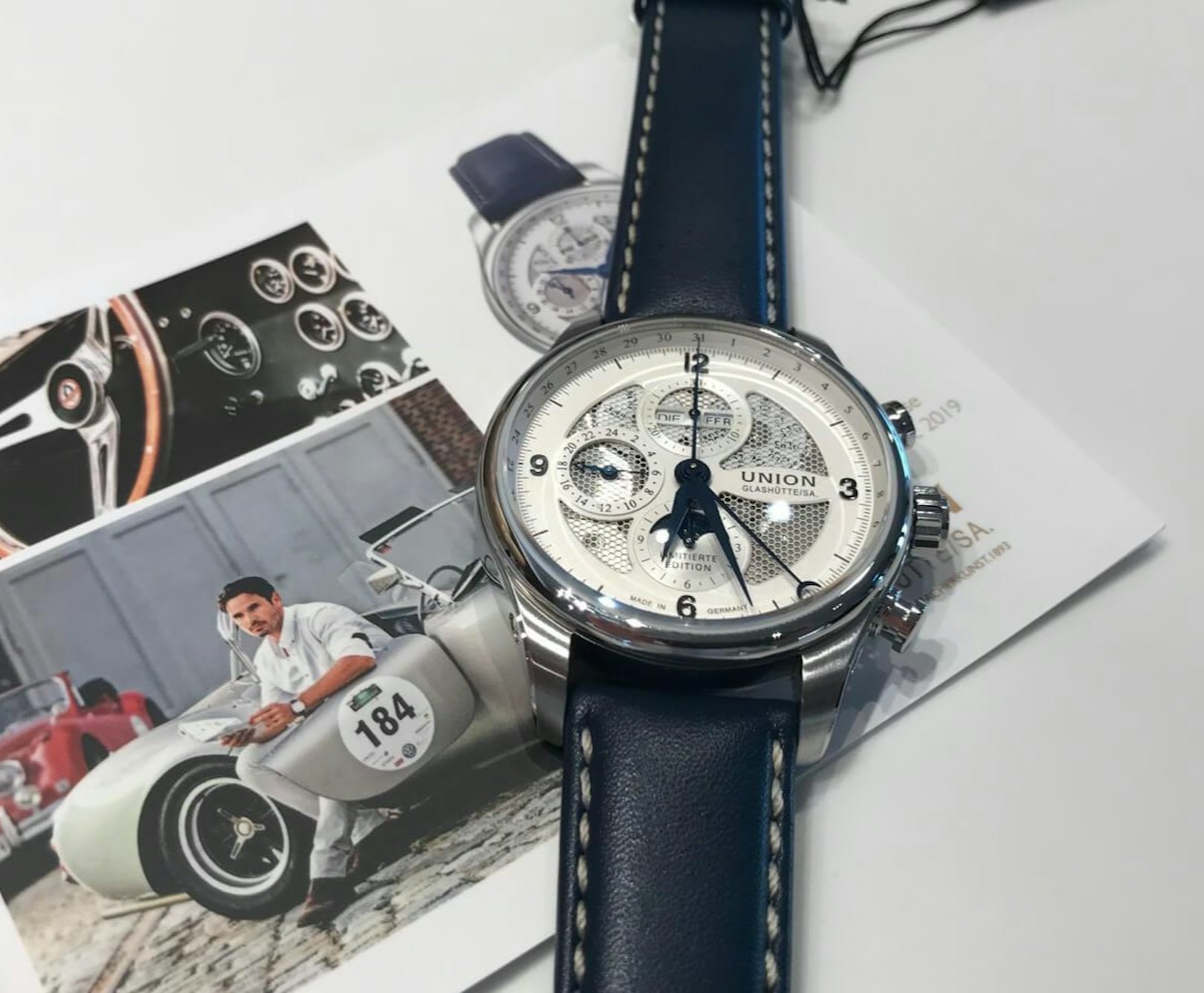 Union Glashütte Belisar Chronograph Mondphase Sachsen Classic 2019 Limited Edition
