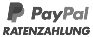PayPal Ratenzahlung Logo grau
