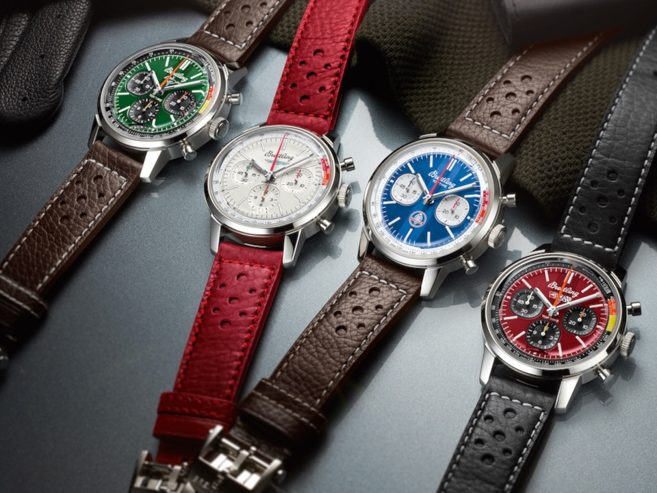 Breitling Top Time - Ford Mustang, Ford Thunderbird, Shelby Cobra und Chevrolet Corvette