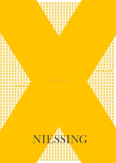 Niessing Colette X Vorschaubild - gelbes X