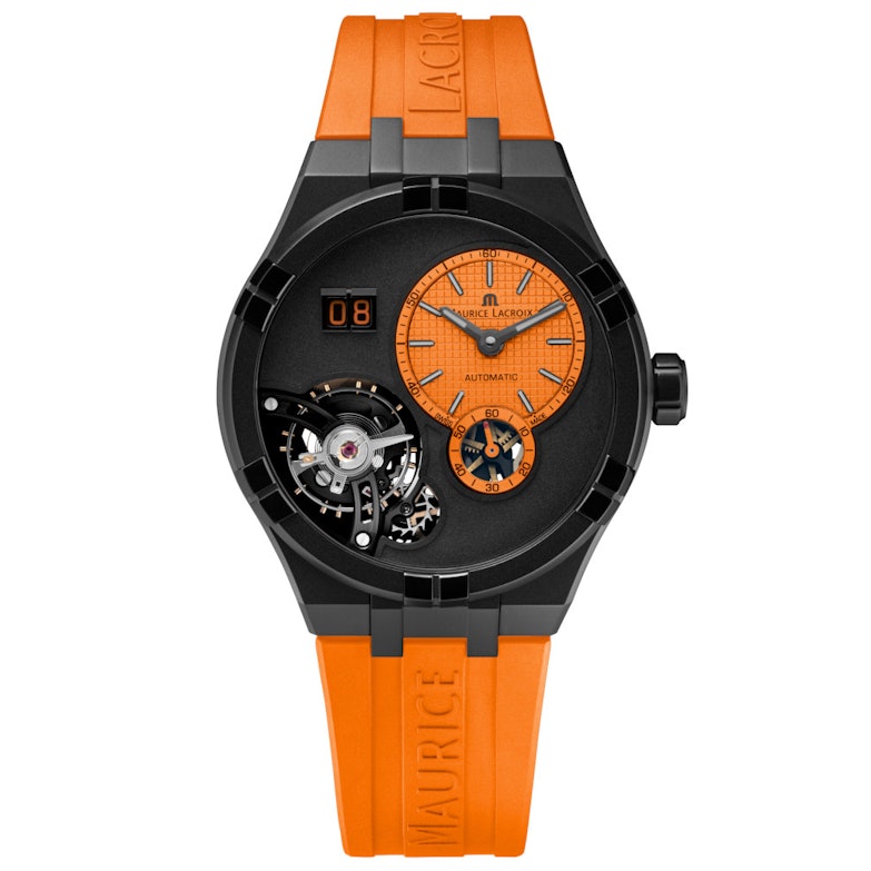 Maurice Lacroix Aikon Master Date Technicolour Orange