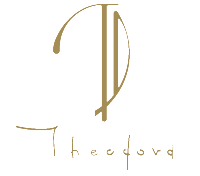 ThedoraD Markenlogo in weiß