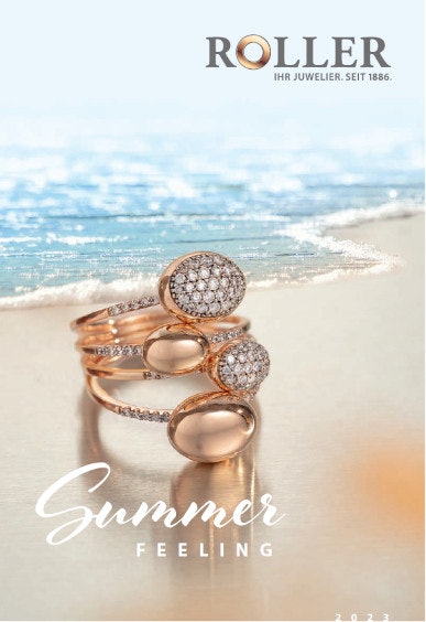 Titel Juwelier Roller Katalog Summerfeeling 2023