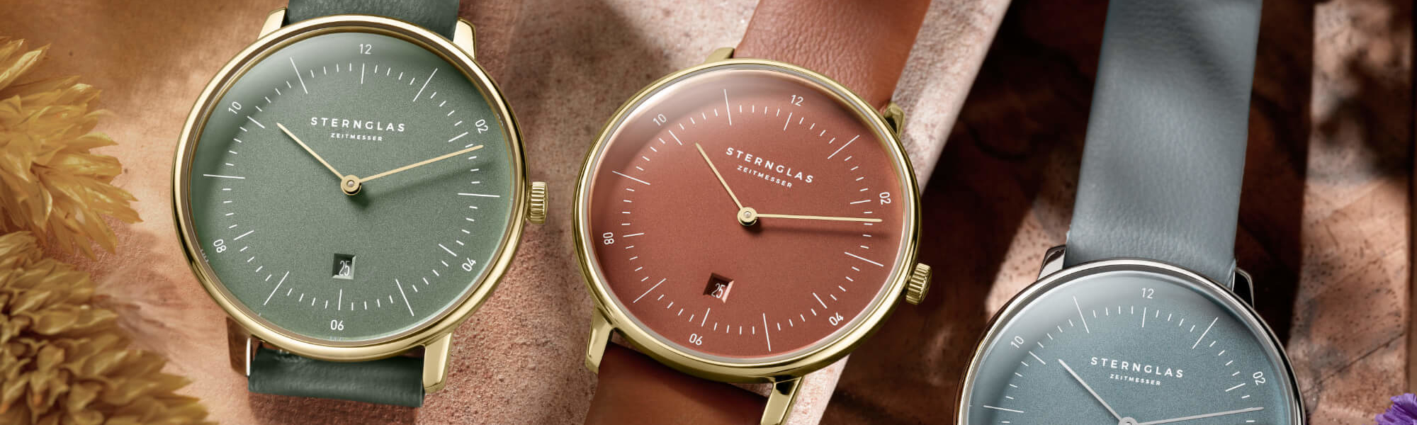 Sternglas Markenheader - Naos XS Flora Edition