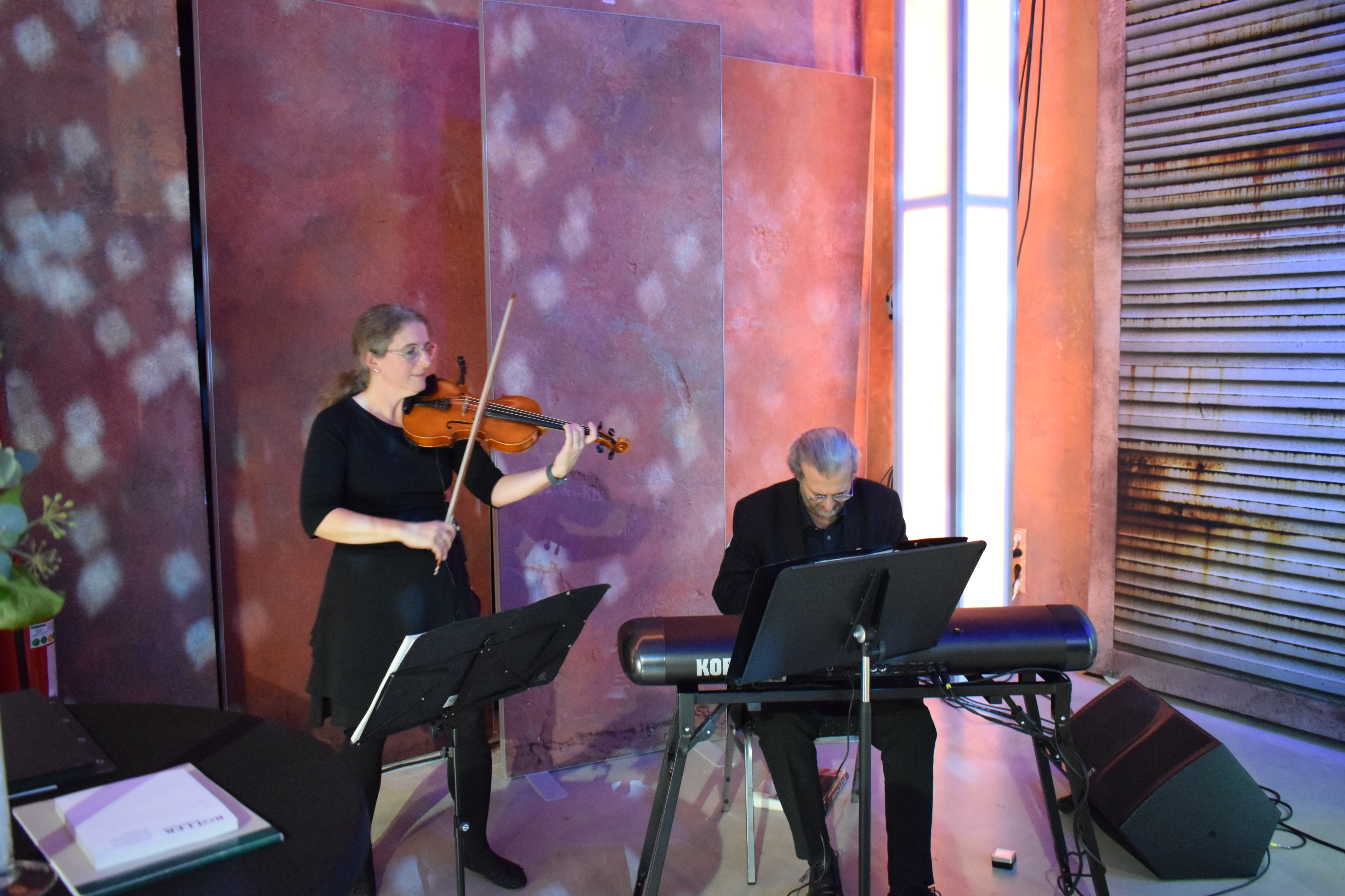 Duett von Christiane Korn und Jeffrey Goldberg