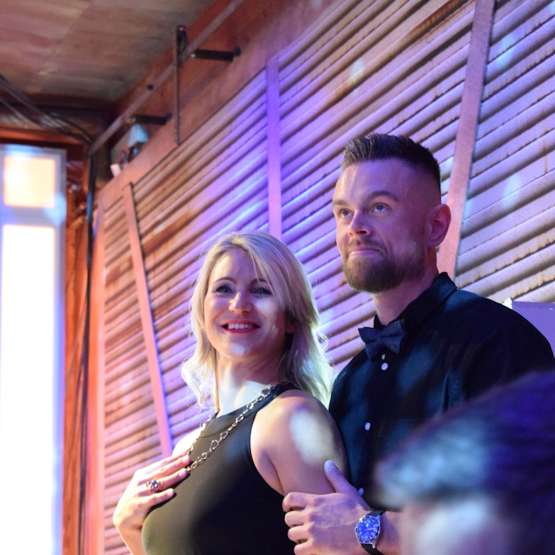 Tänzer des Show-Ballettes Happy Legs