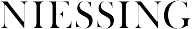 Niessing Logo weiß