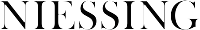 Niessing Logo weiß