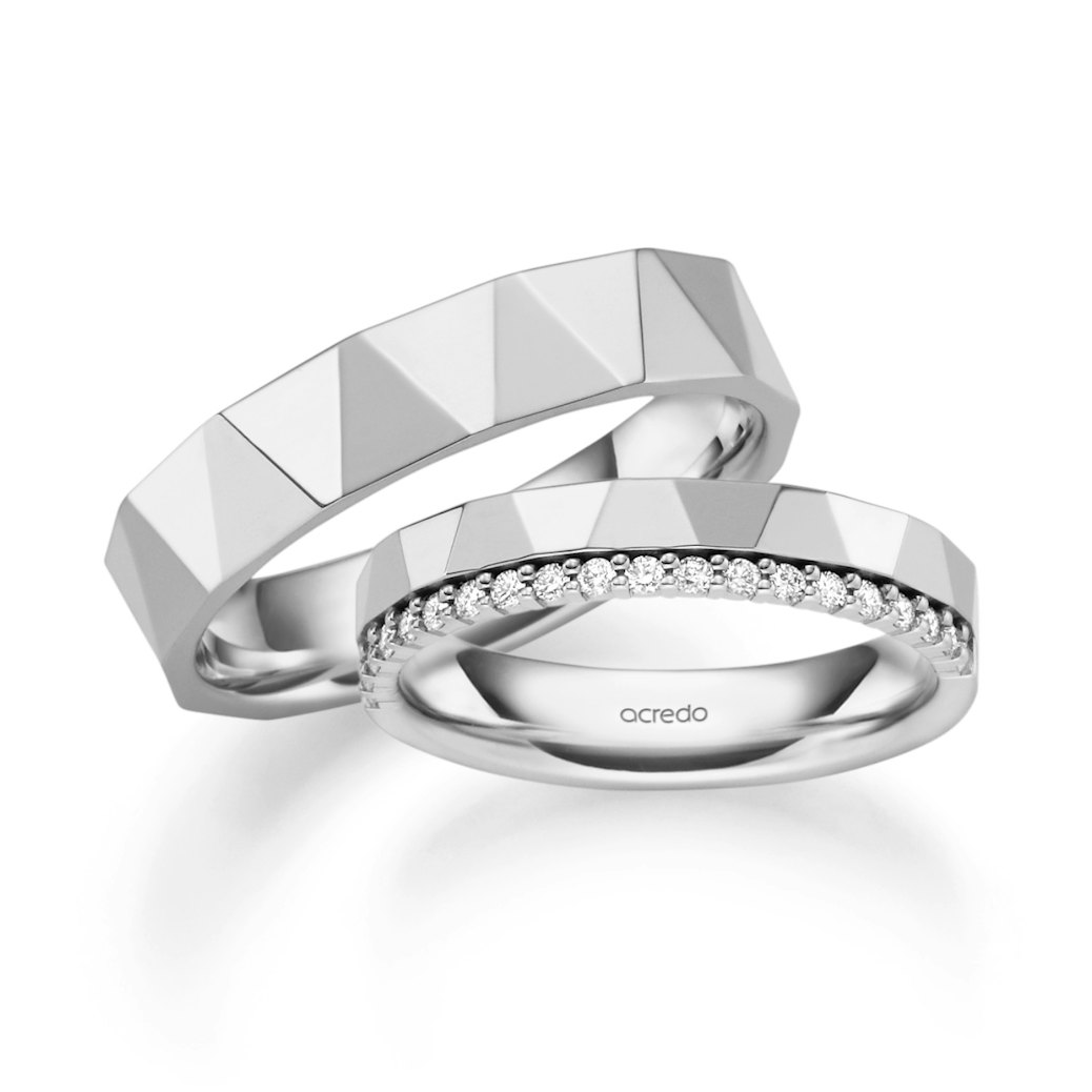 123Gold Ringpaar Platin