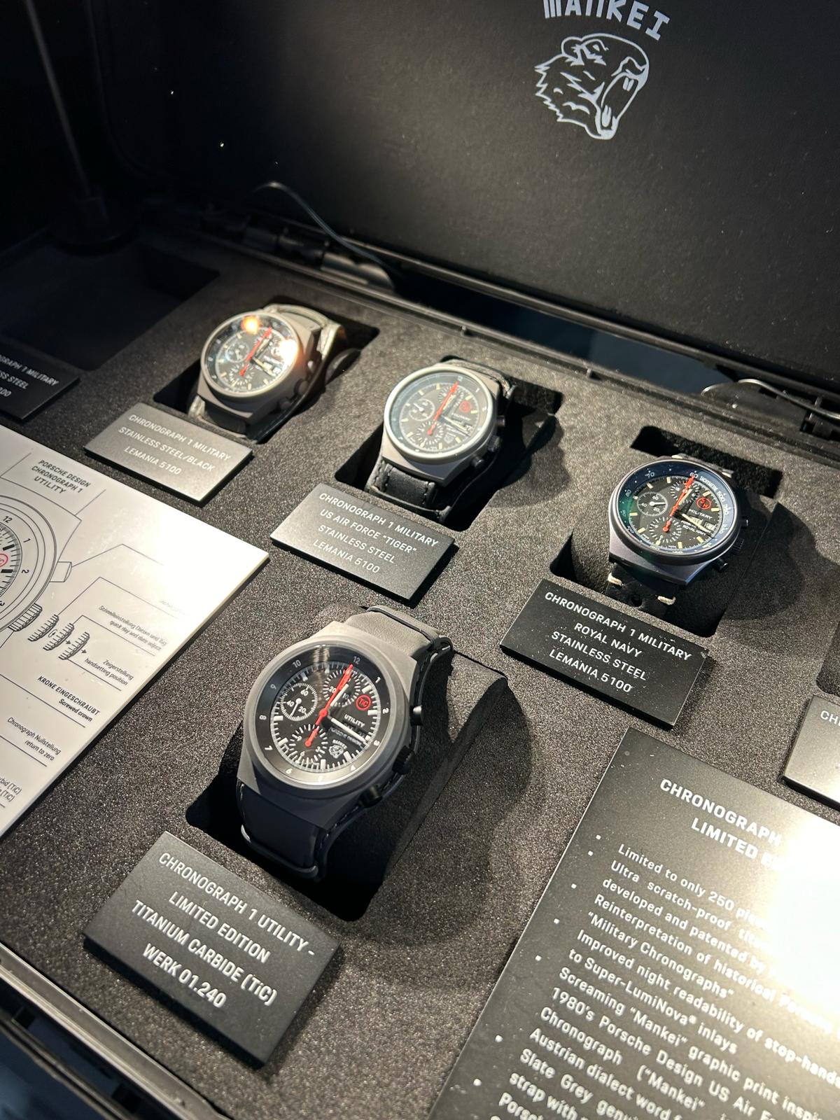 Vorstellung des neuen Porsche Design Chronographen