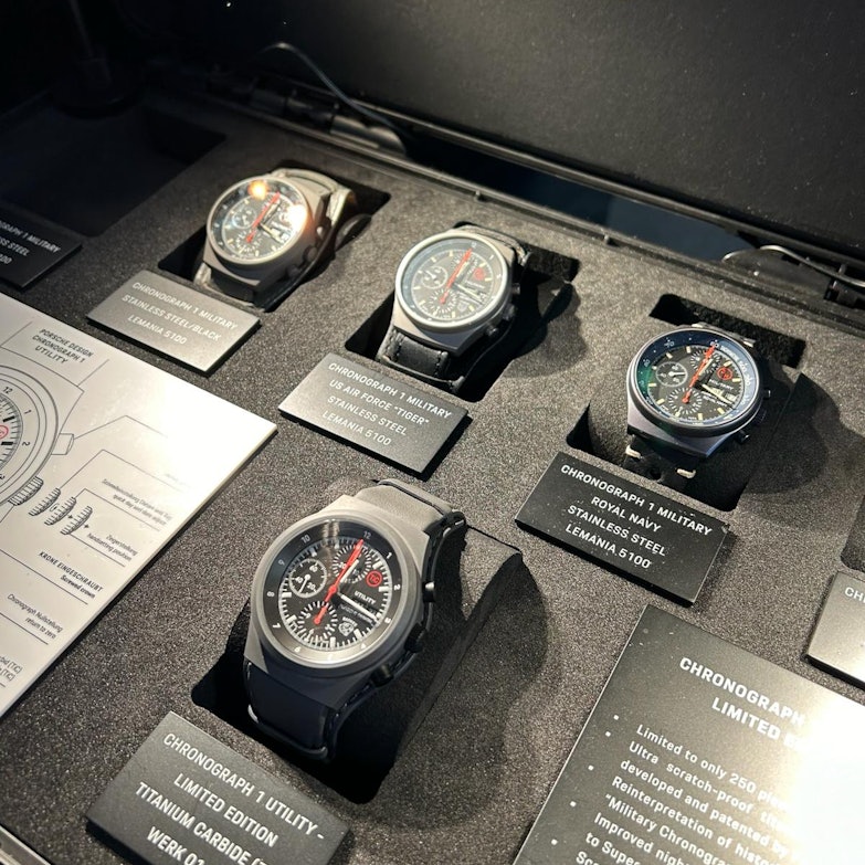 Vorstellung des neuen Porsche Design Chronographen