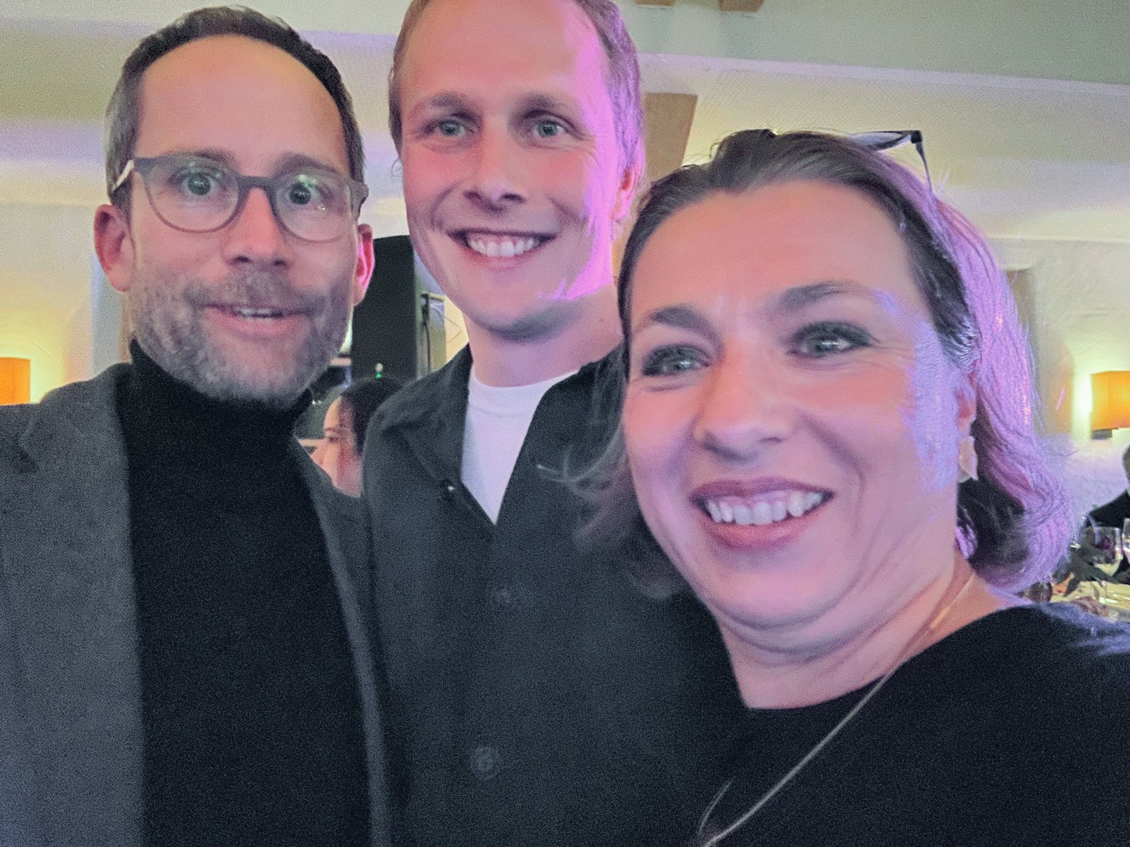 Carsten Schmidt-Kippig, Ferdi Porsche und Angelika Horn (v. l. n. r.)