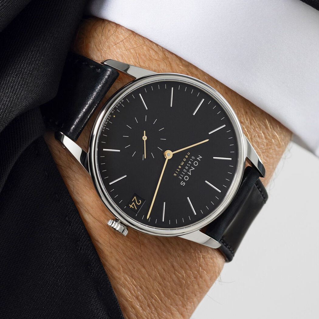 Nomos Neuheiten Kollektionsbild - Orion neomatik 41 Datum New Black