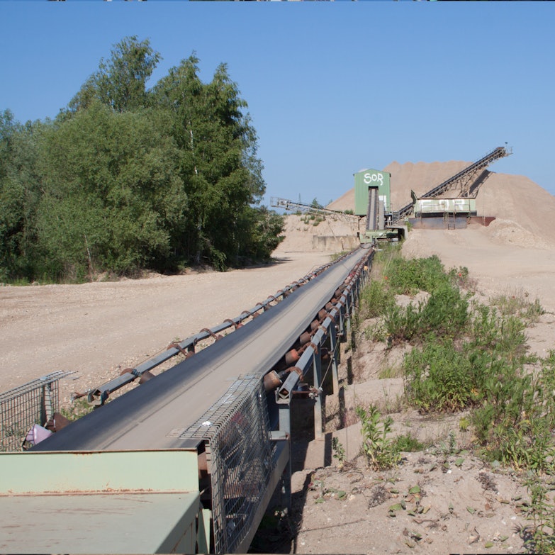 Förderanlage Kieswerk