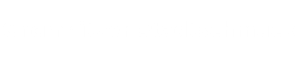 Chemnitzer Stadtschmuck Logo in weiß