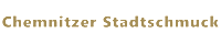 Chemnitzer Stadtschmuck Logo in weiß