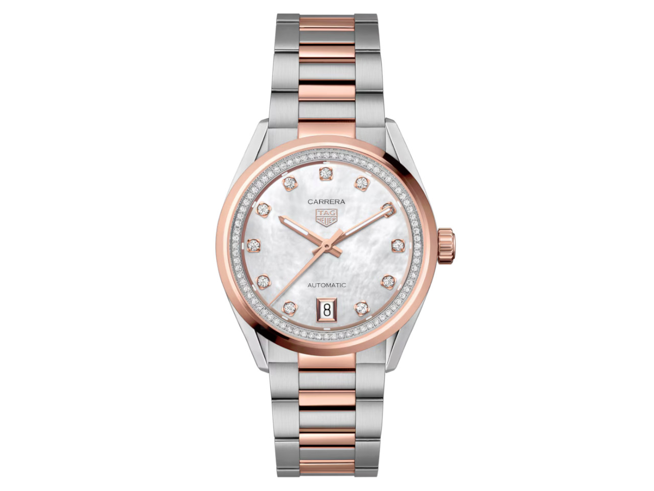 TAG Heuer Neuheit Carrera Date Automatik Edelstahl 36mm