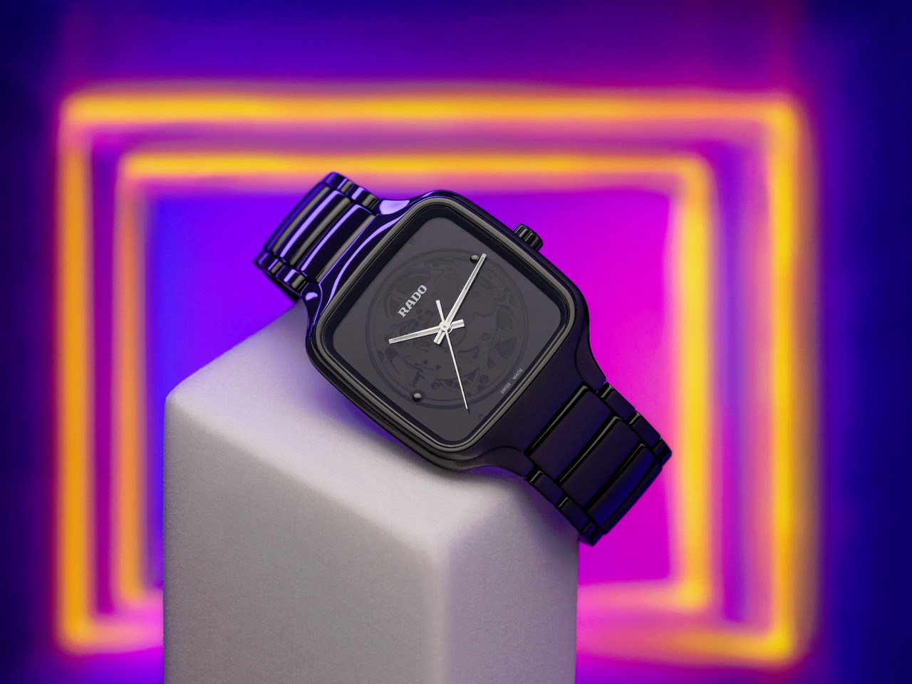 Rado Neuheit True Square x Kunihiko Morinaga Special Edition Automatik Lichteinfall 3