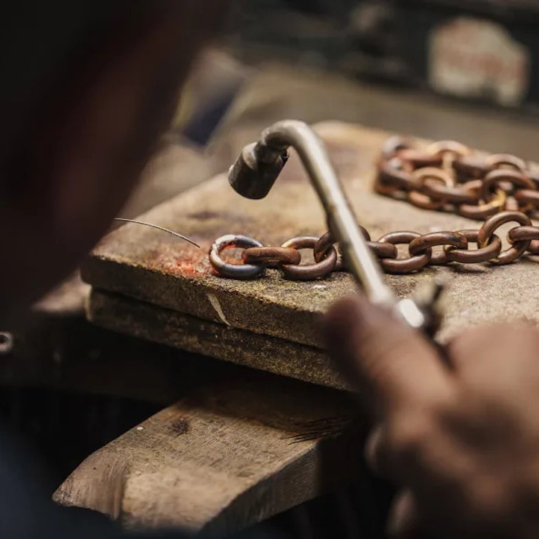 Arbeitsschritt Löten