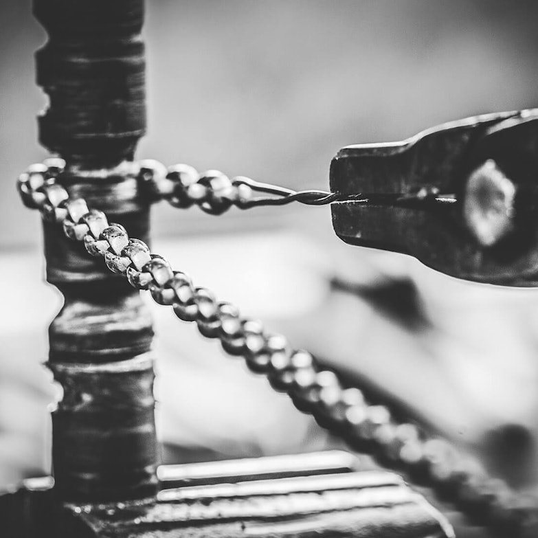 Arbeitsschritt Richten