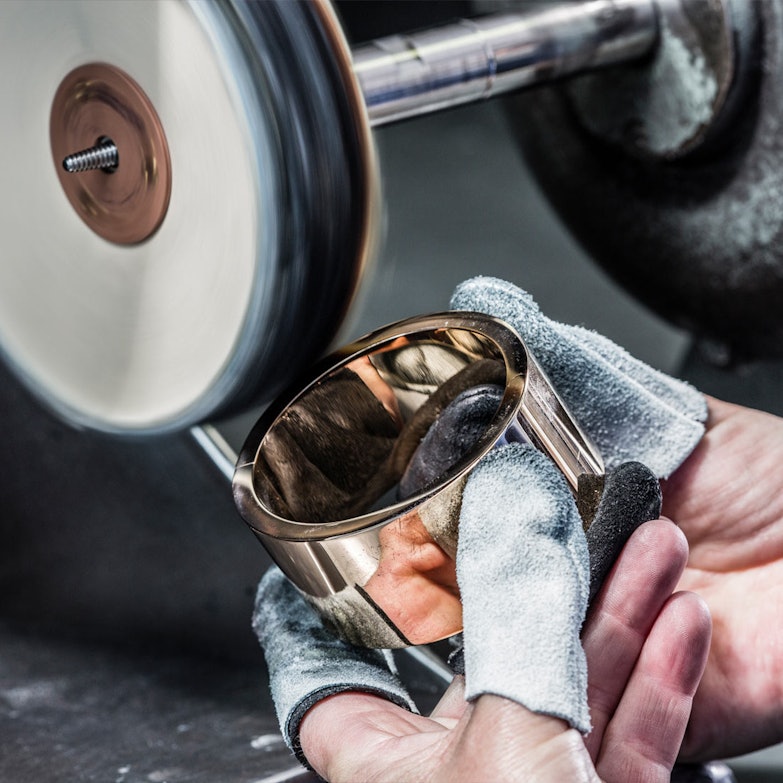 Arbeitsschritt Politur