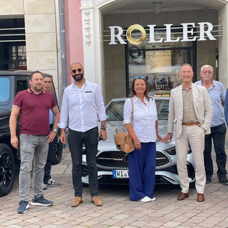 Ankunft unserer Gäste in Chemnitz